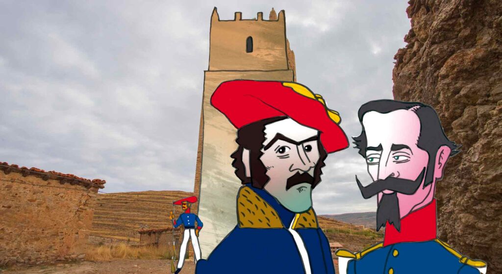 Villarroya de los Pinares Territorio Guerras Carlistas